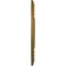 Ekena Millwork Foster Ceiling Medallion (Fits Canopies up to 5 5/8"), Hand-Painted Gold, 19 1/8"OD x 1"P CM19FOGLS - alternate 4